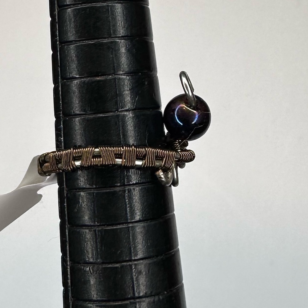 Wire wrap ring handmade - Picture 4 of 4